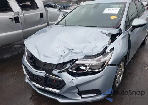 2017 Chevrolet Cruze Ls Auto из США, поврежденный, VIN 1G1BC5SM5H7144720